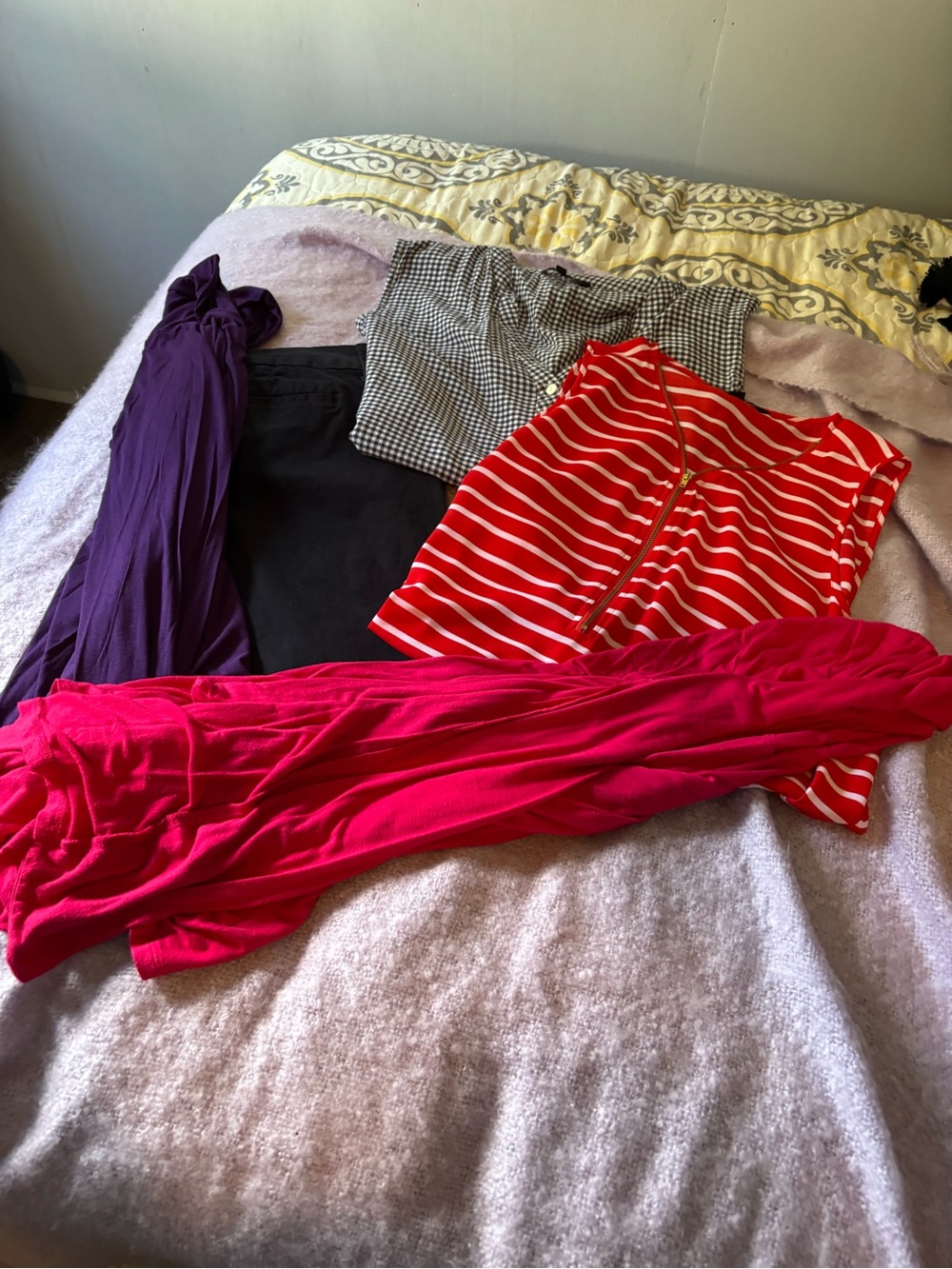 Bundle with shorts, tops and cardigans